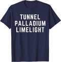 Tunnel Palladium Limelight NYC Night Club T-Shirt - Navy Blue