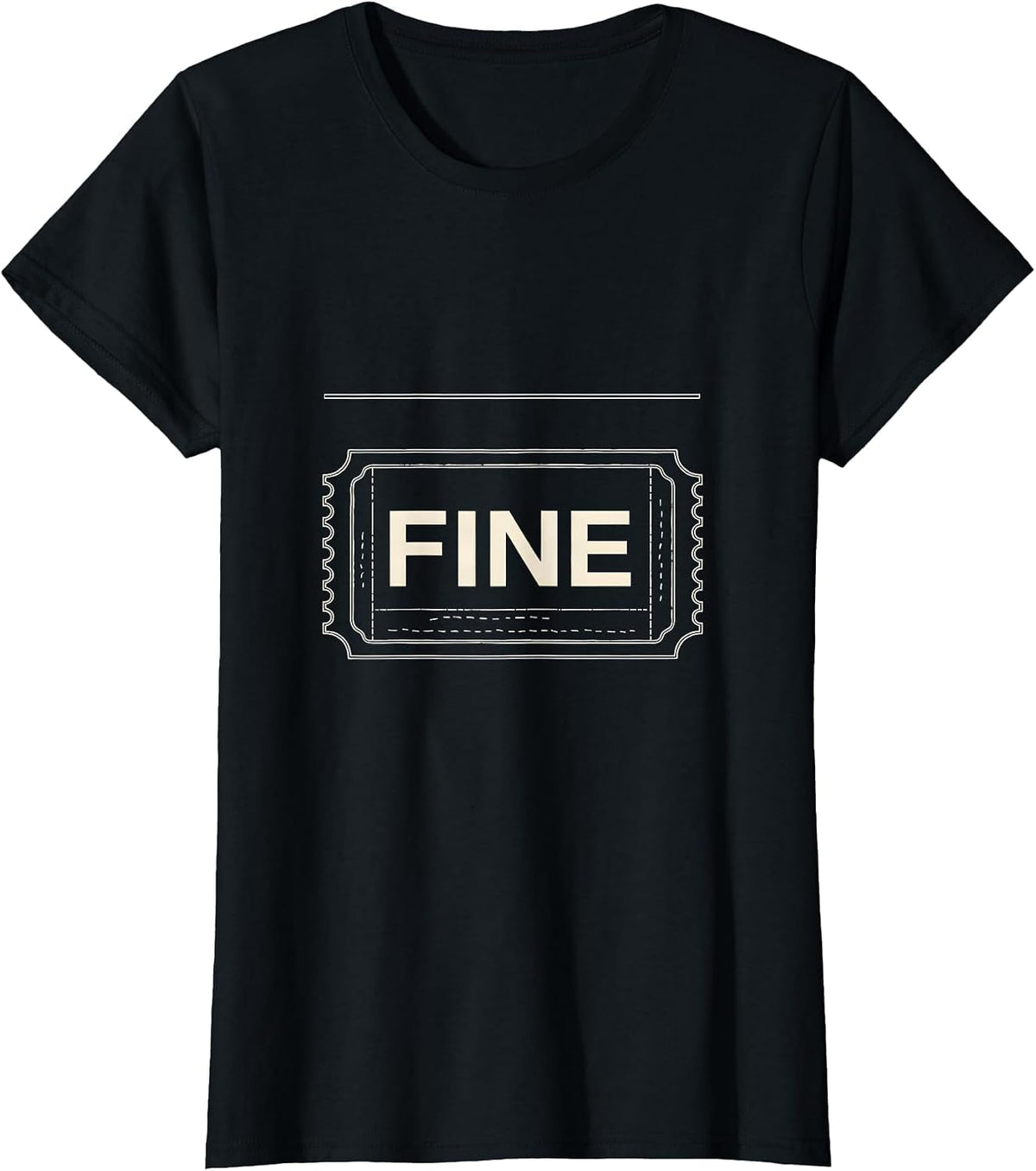 Women's Fine Y2K Grunge Alt Gothic Vintage Streetwear T-Shirt - Black
