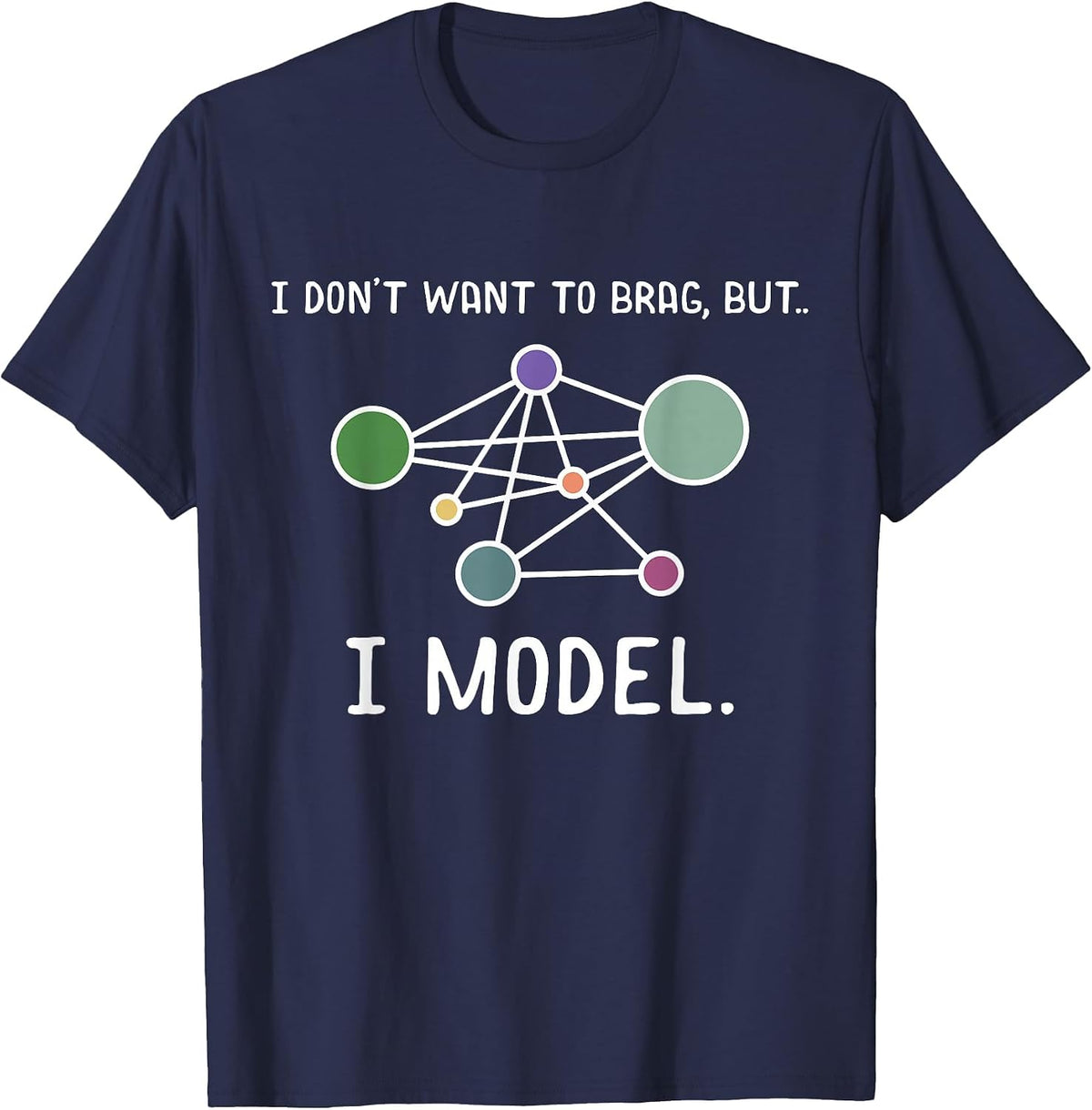 AI Developer - AI Engineer Computer Scientist Programmer T-Shirt - Navy Blue