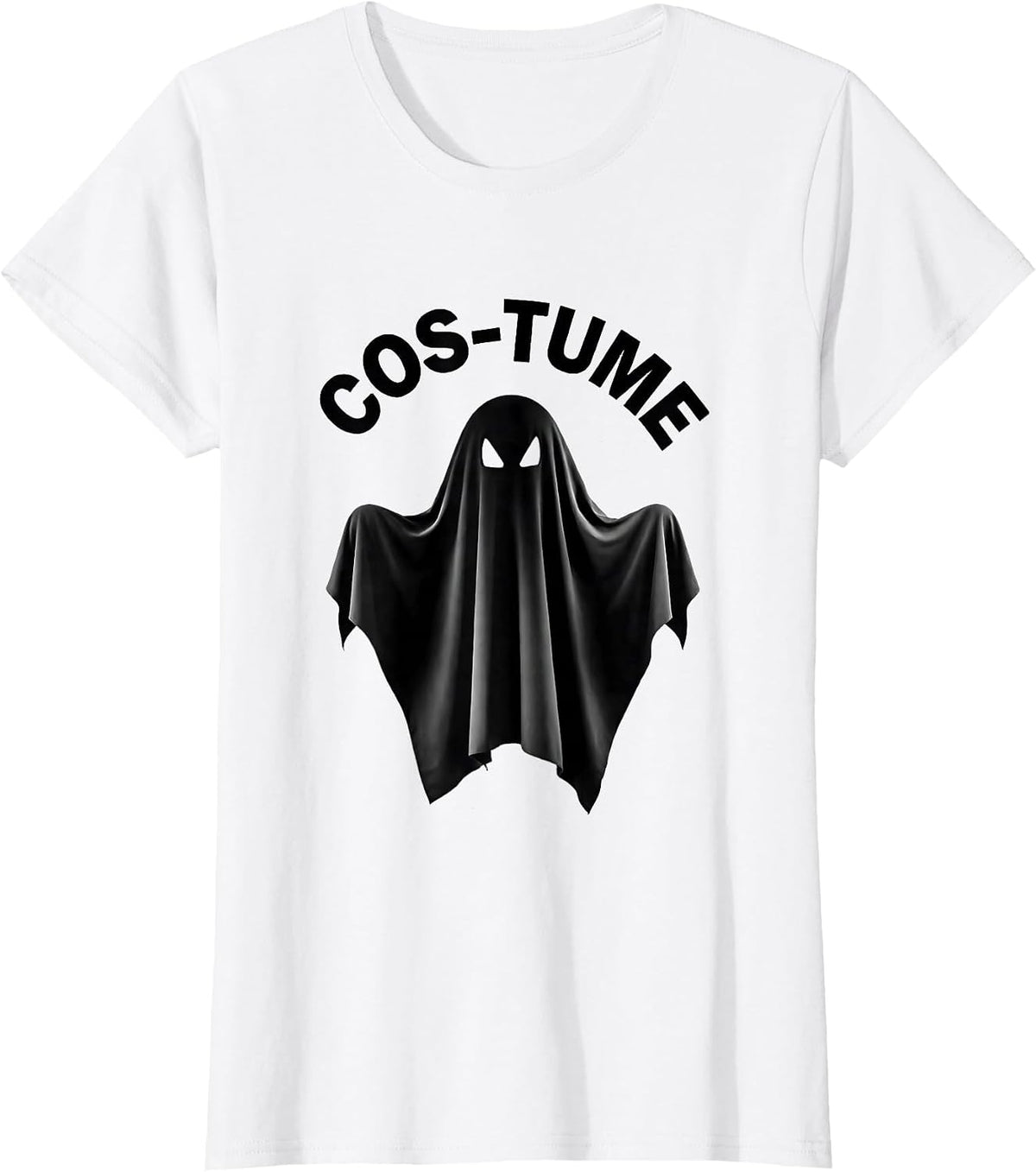 Cos-Tume Funny Math Teacher Halloween Costume Substitute T-Shirt - White