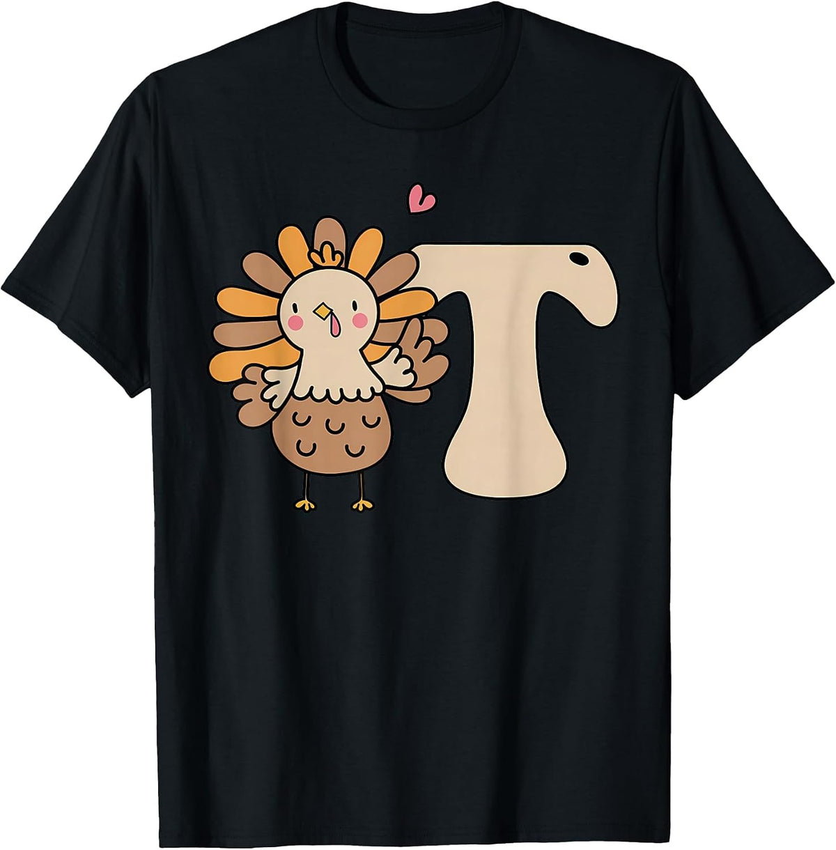 Thankful Occupational Therapist Thanksgiving OT Turkey T-Shirt - Black