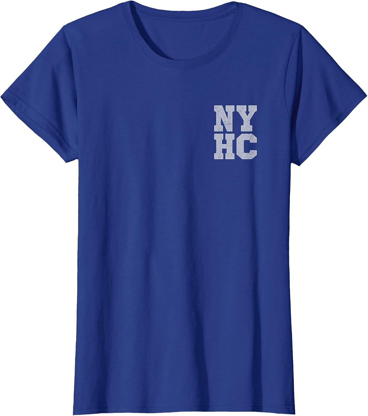 NYHC New York Hardcore Punk T-Shirt - Royal Blue