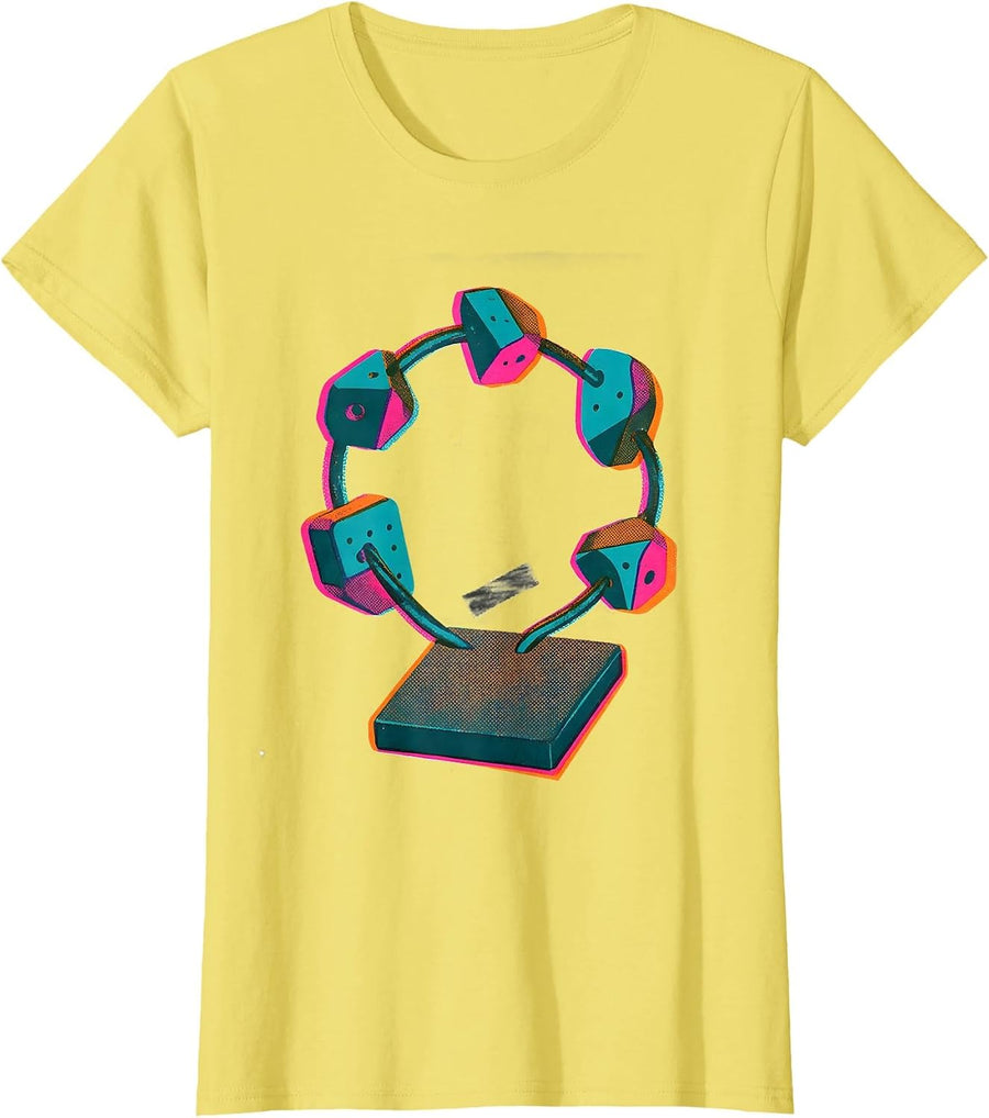 Climbing Holds Asymmetric Route Bouldering Humor T-Shirt - Lemon Yellow