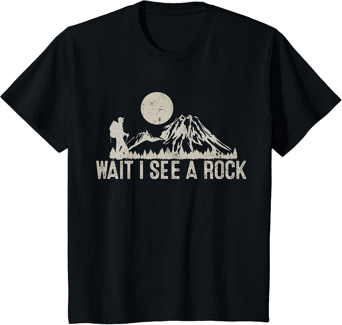 Geologist Geologist Rockhounding Mineral Collector Vintage T-Shirt - Black