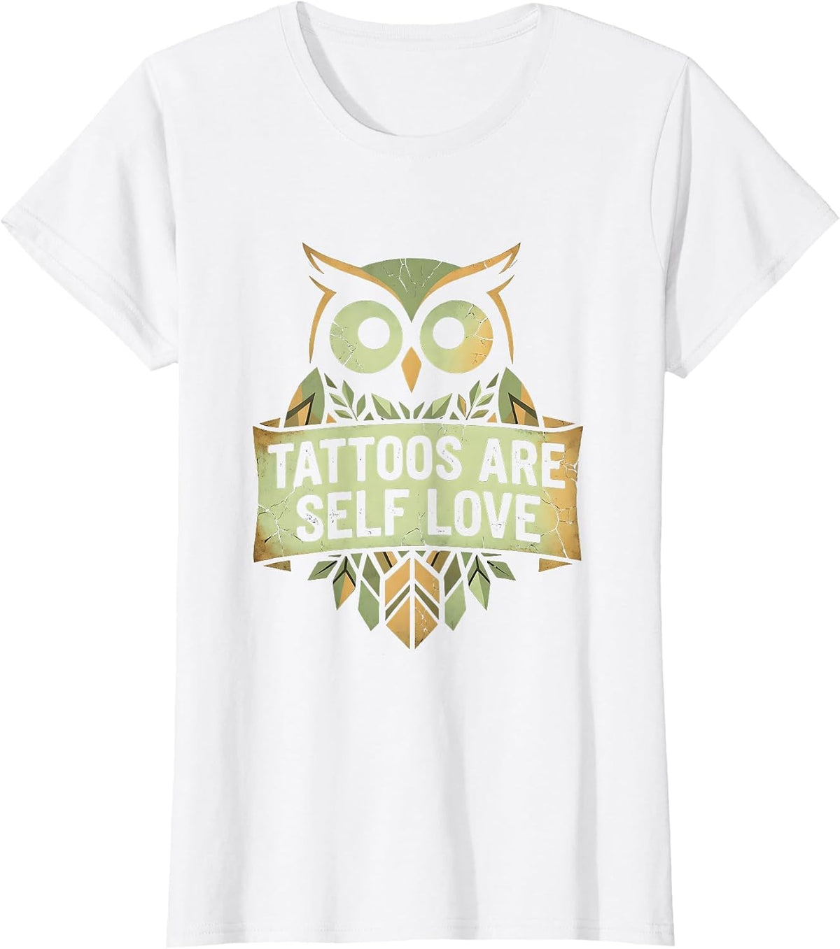 Tattoos Are Self Love Body Art Design T-Shirt - White