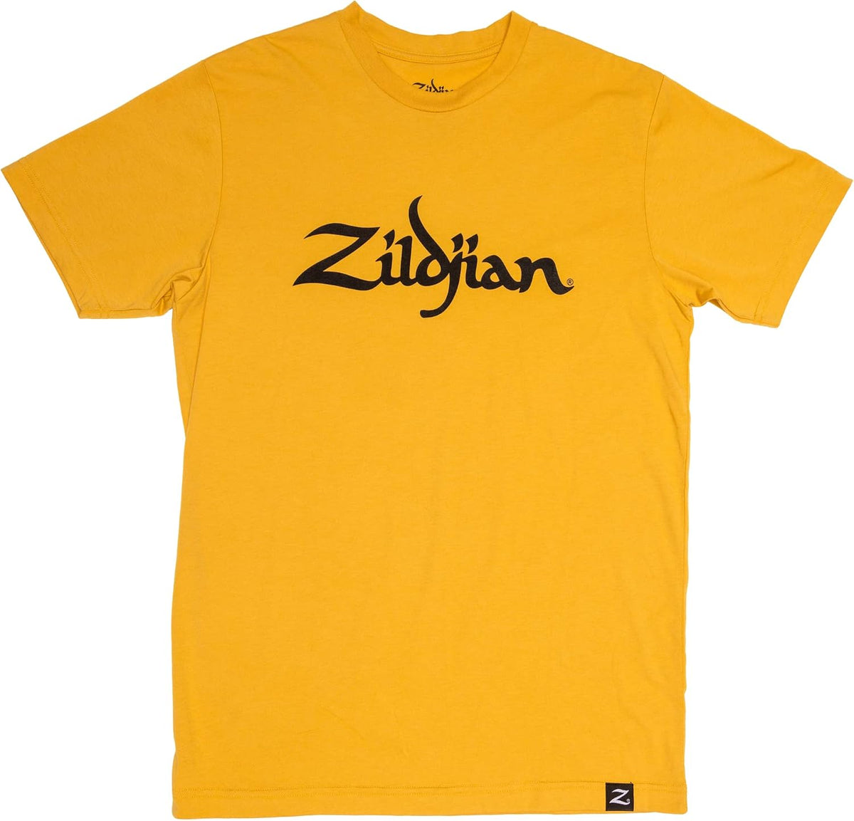 Zildjian Unisex Adult Logo T-Shirt, Classic Fit - Gold