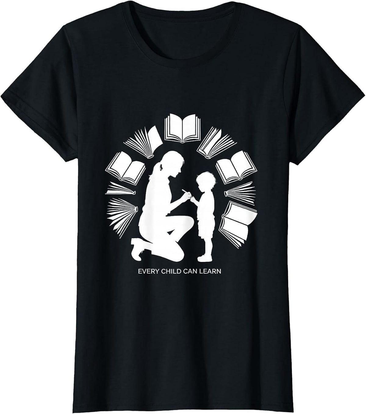 Every Child Can Learn Special Education Teacher T-Shirt - Black
