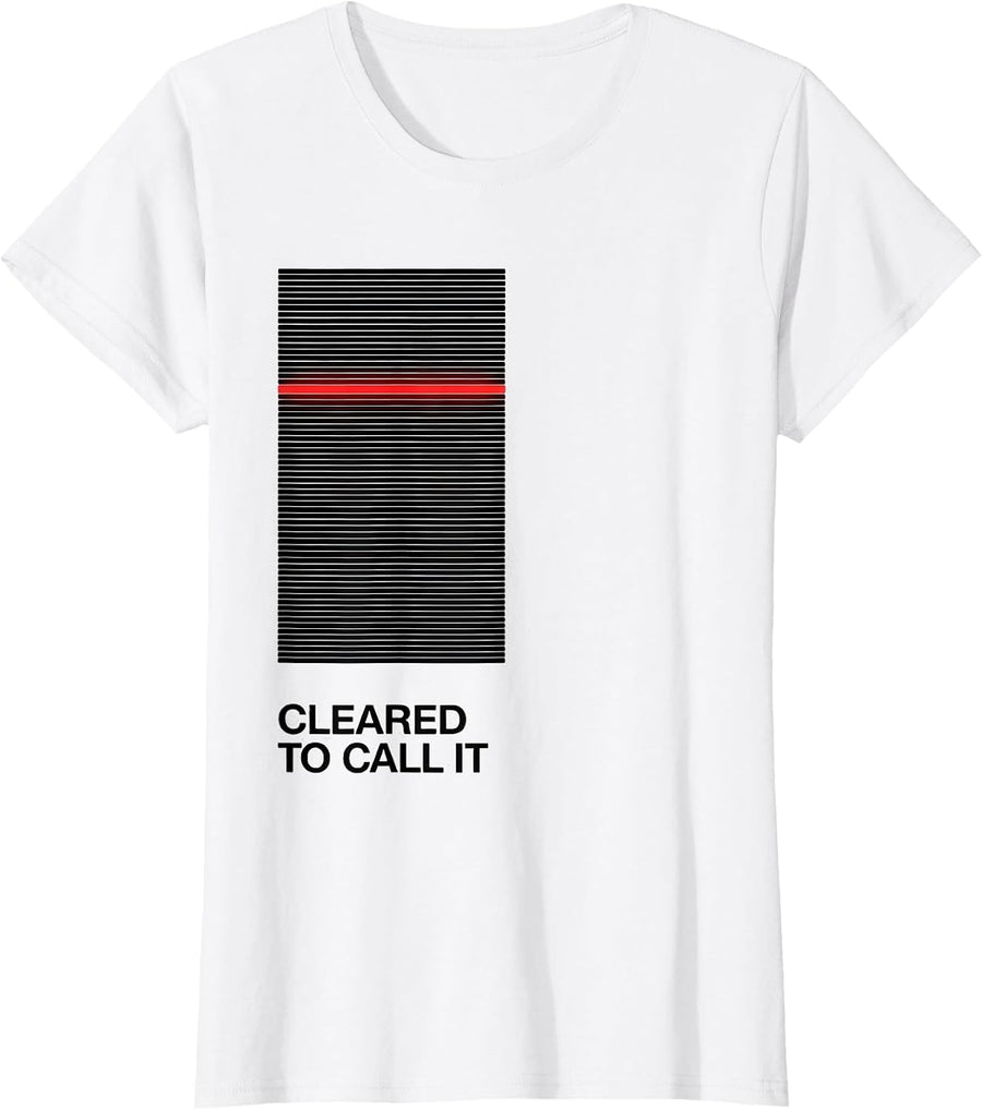 Women's Cleared To Call It Humor Musical Theatre Kid Stage Actor T-Shirt - White