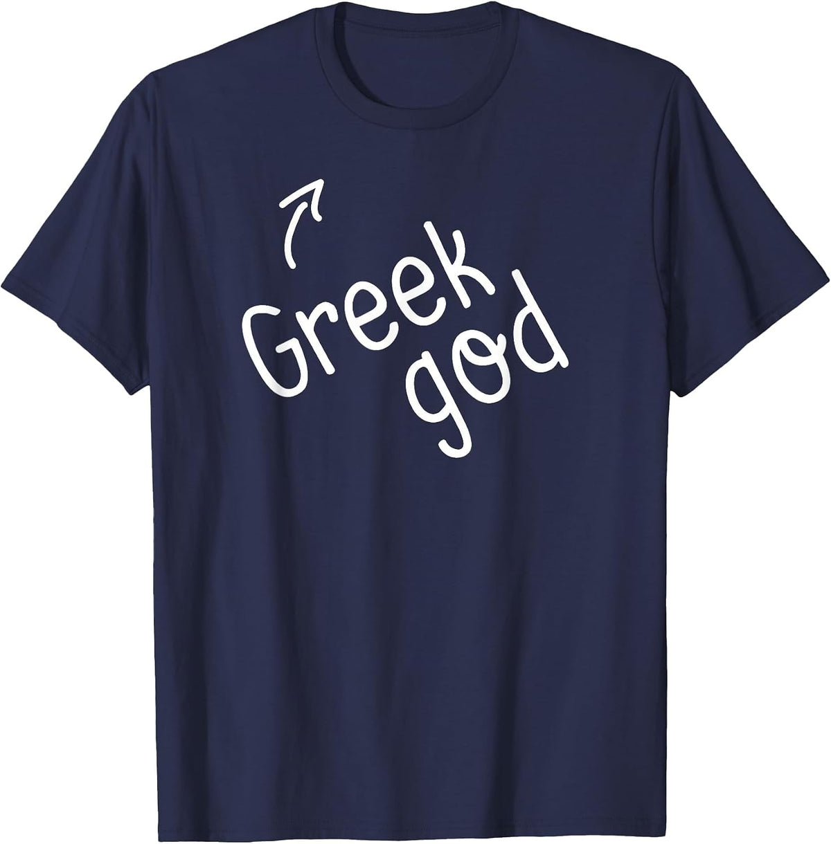 Greek God Halloween Costume Greek Mythology Lover Men Boys T-Shirt - Navy Blue
