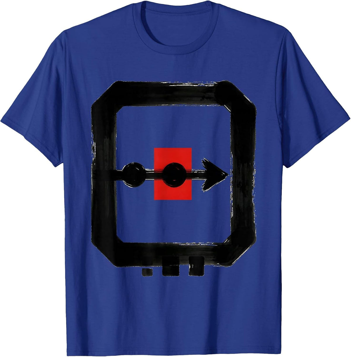 Monumental Limit Symbol Math Teacher Sarcastic Humor T-Shirt - Royal Blue