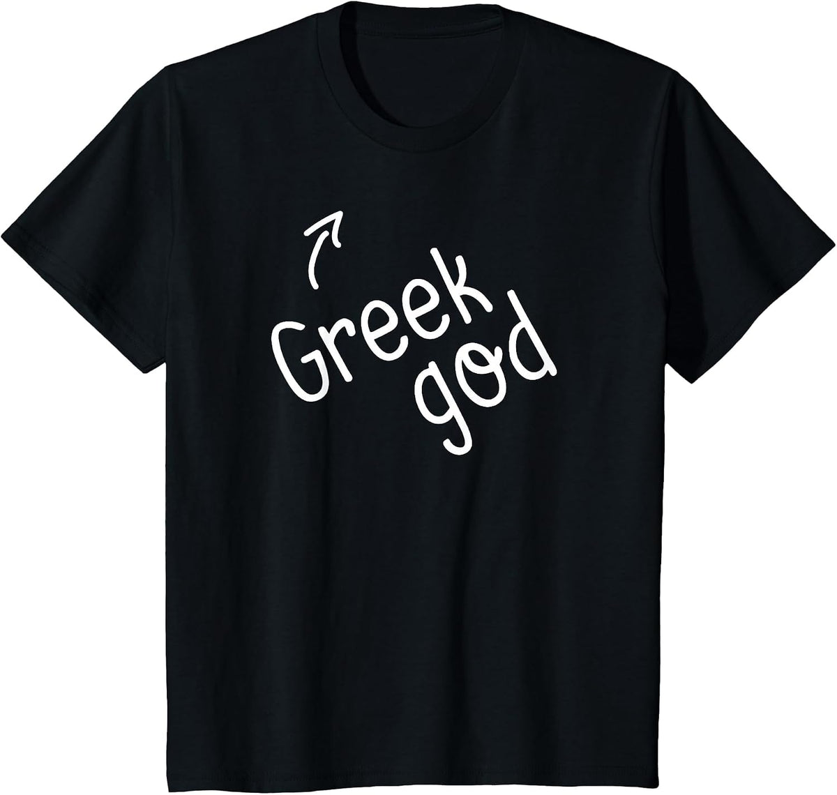 Greek God Halloween Costume Greek Mythology Lover Men Boys T-Shirt - Black