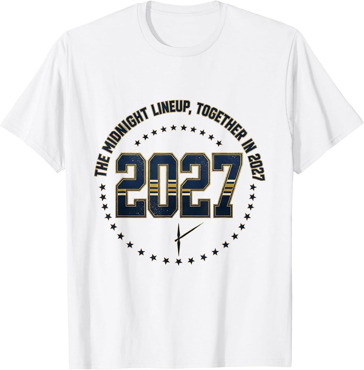 Men's The Midnight Lineup Together In 2027 Sports Family Matching T-Shirt - White