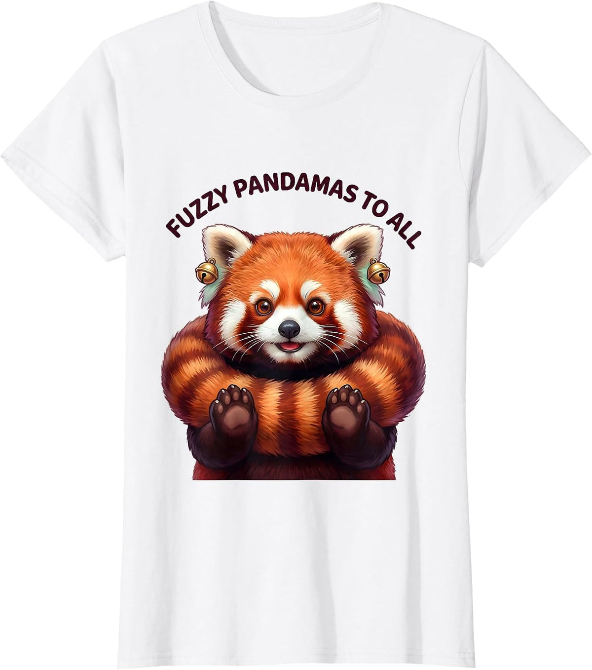 Fuzzy Pandamas To All Cute Kawaii Red Panda Lover Gift T-Shirt - White