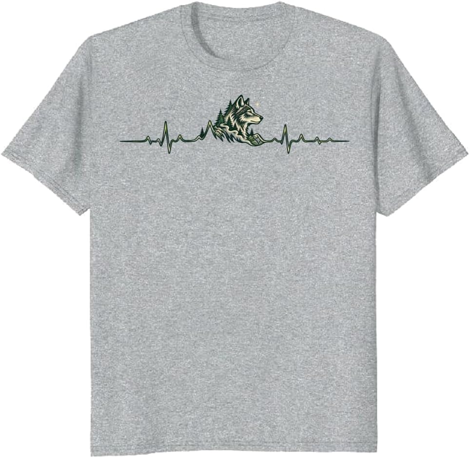 Botanical Cheetah T-Shirt Kinetic Savannah Runner Ink Tee - S5