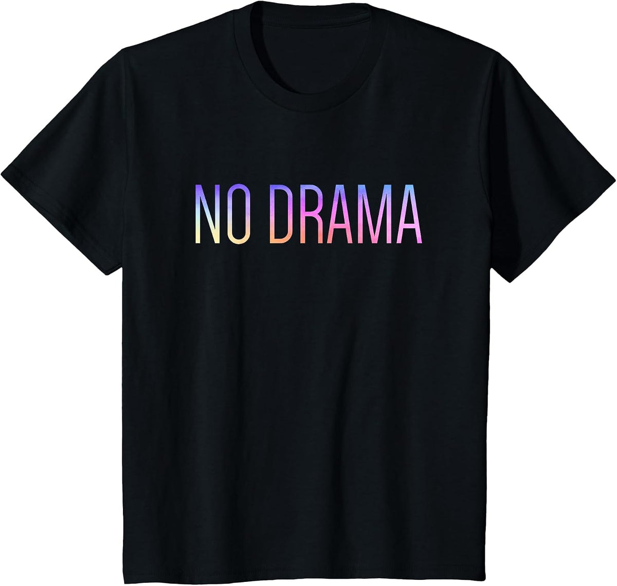 No Drama T-Shirt - Black