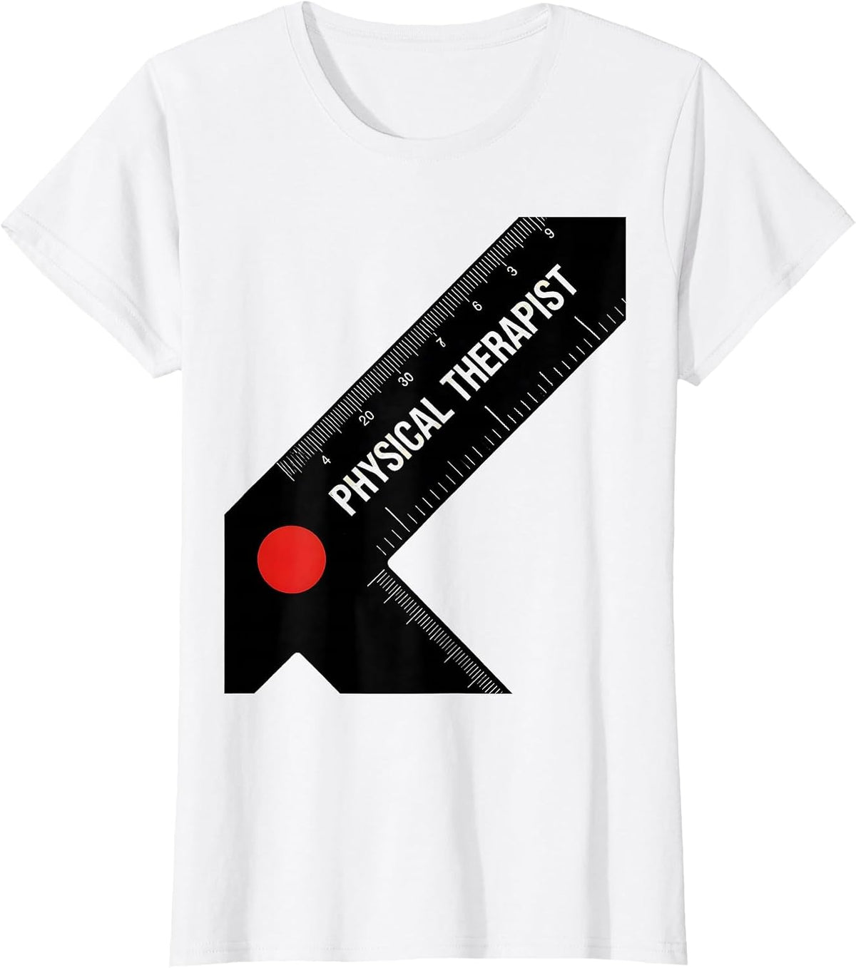 Physical Therapist Constructivist Poster Rehab Team Gift T-Shirt - White