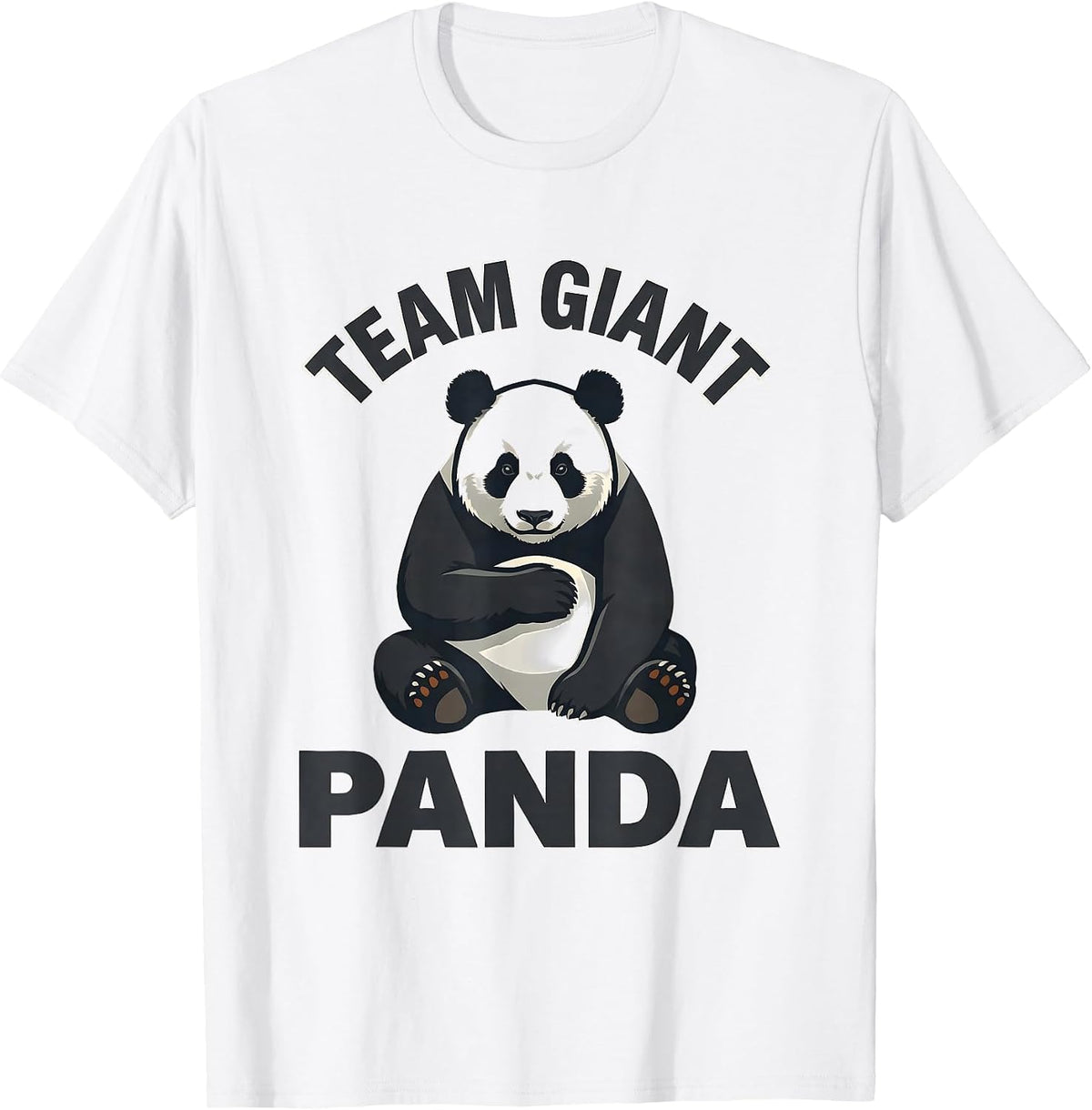 Men's Team Giant Panda Funny Panda Lover Animal Humor Gift T-Shirt - White