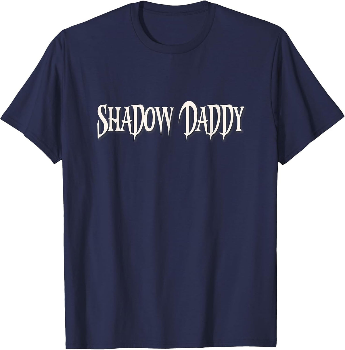 Mens Womens Fantasy Romantasy Book Lover MMC Shadow Daddy T-Shirt - Navy Blue