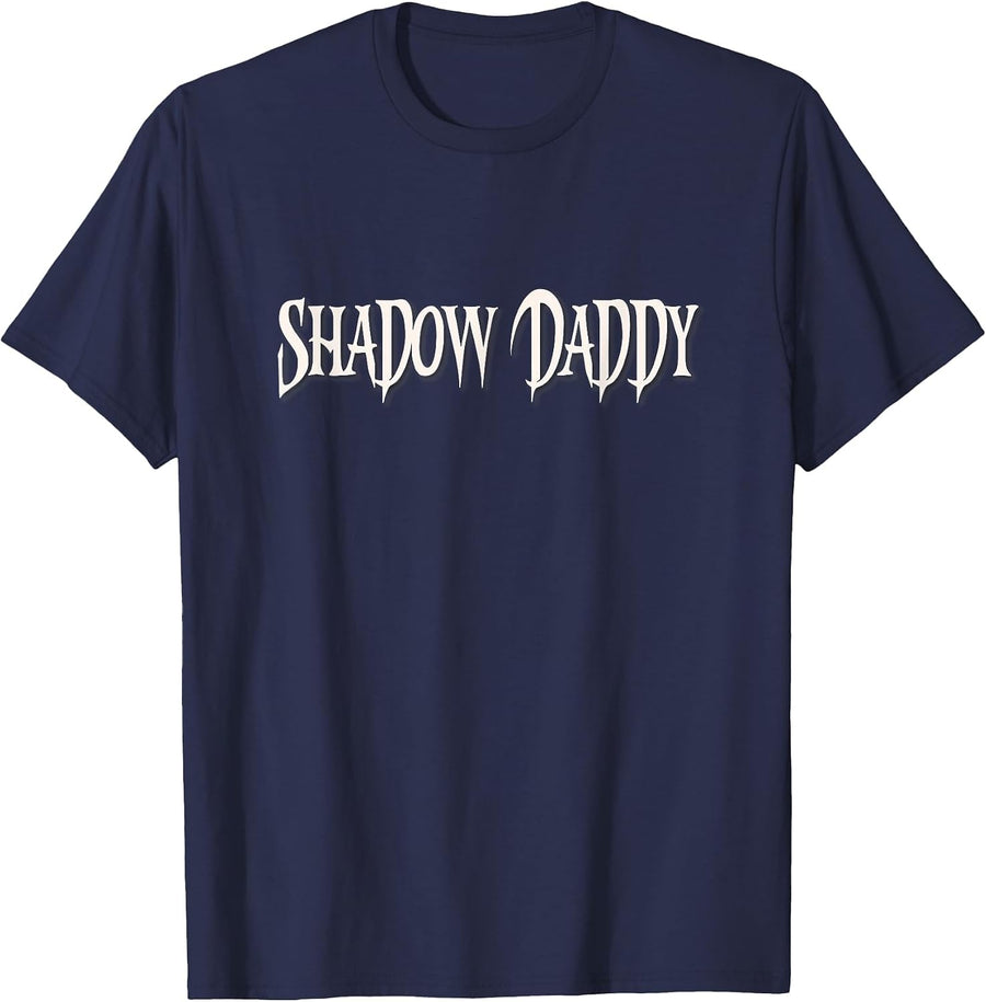 Mens Womens Fantasy Romantasy Book Lover MMC Shadow Daddy T-Shirt - Navy Blue