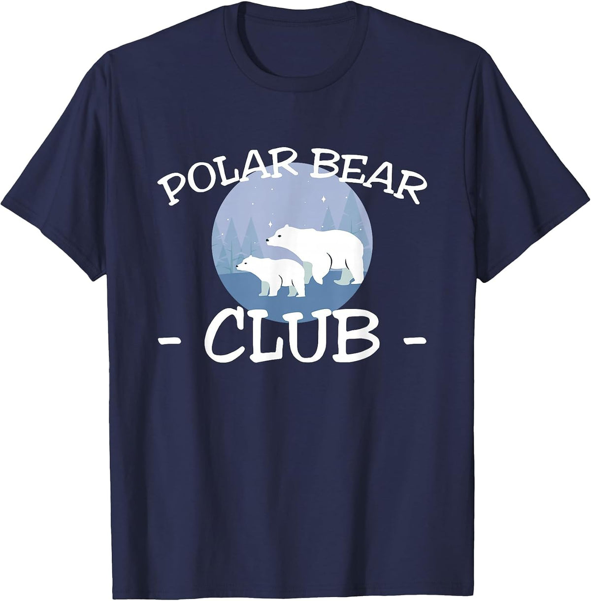 Polar Bear Club Ice Bear Plunge T-Shirt - Navy Blue