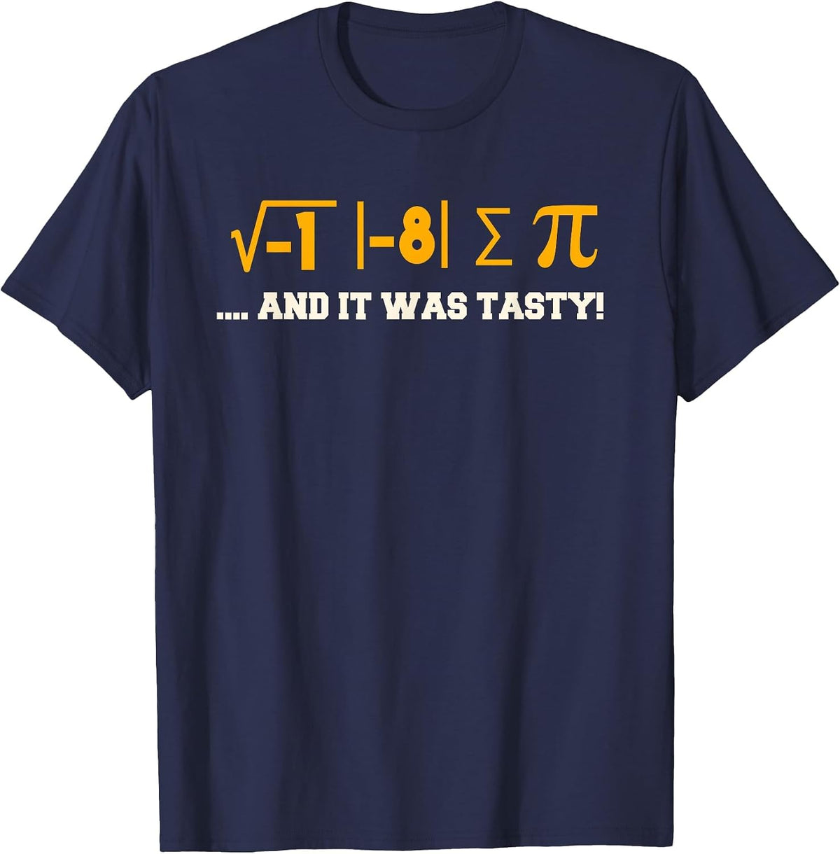 Mathematics Maths Lovers Teachers Students Mathematicians T-Shirt - Navy Blue