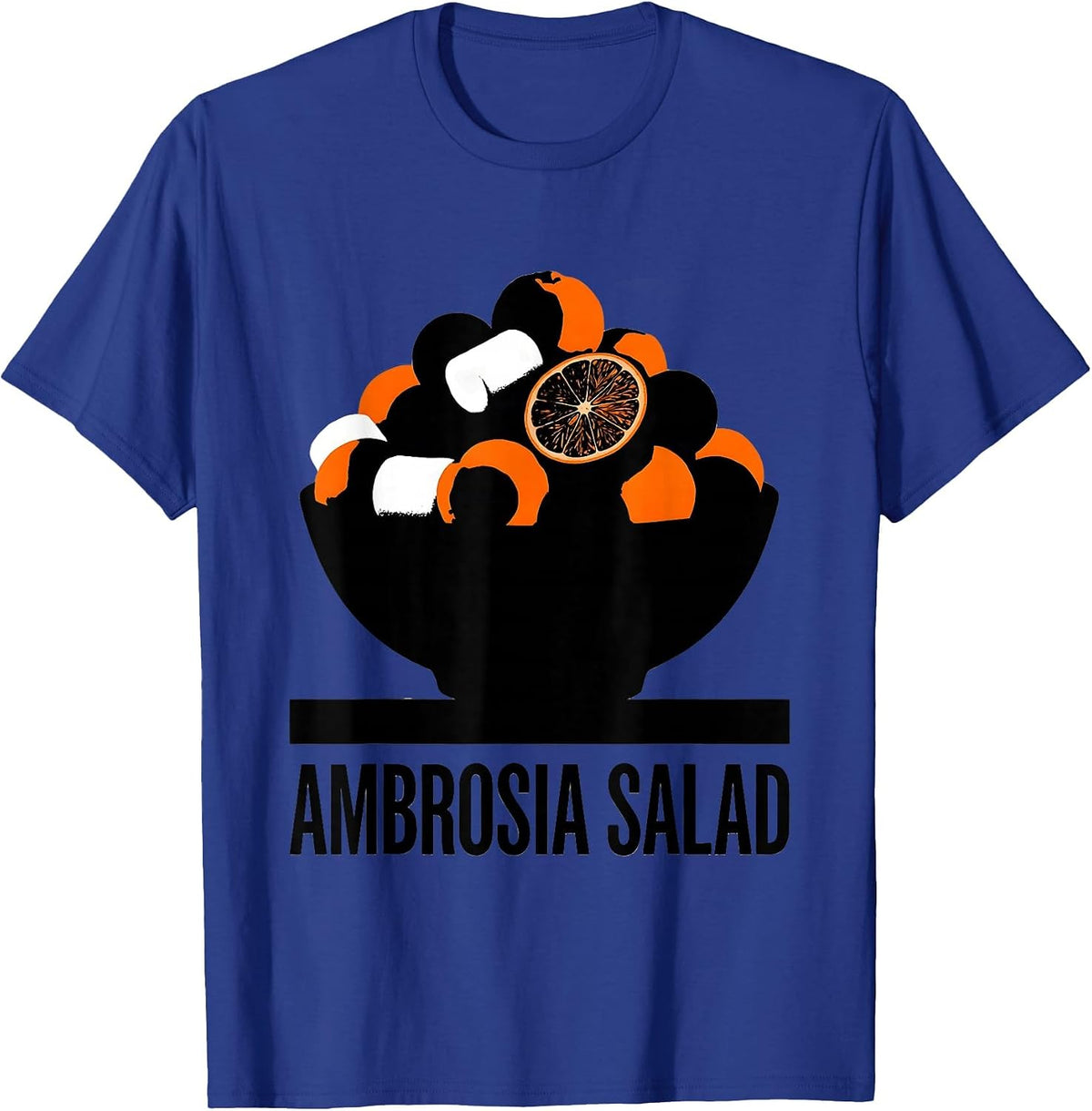 Men's Ambrosia Salad Bootleg 90's Rap Rock Vintage Funny T-Shirt - Royal Blue