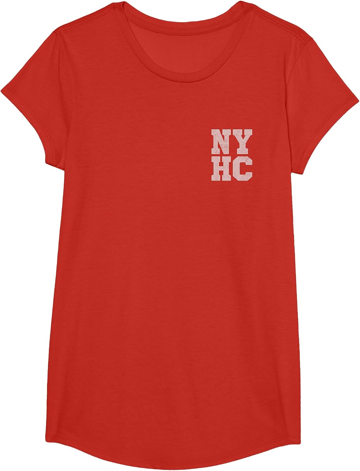 NYHC New York Hardcore Punk T-Shirt - Girls Red