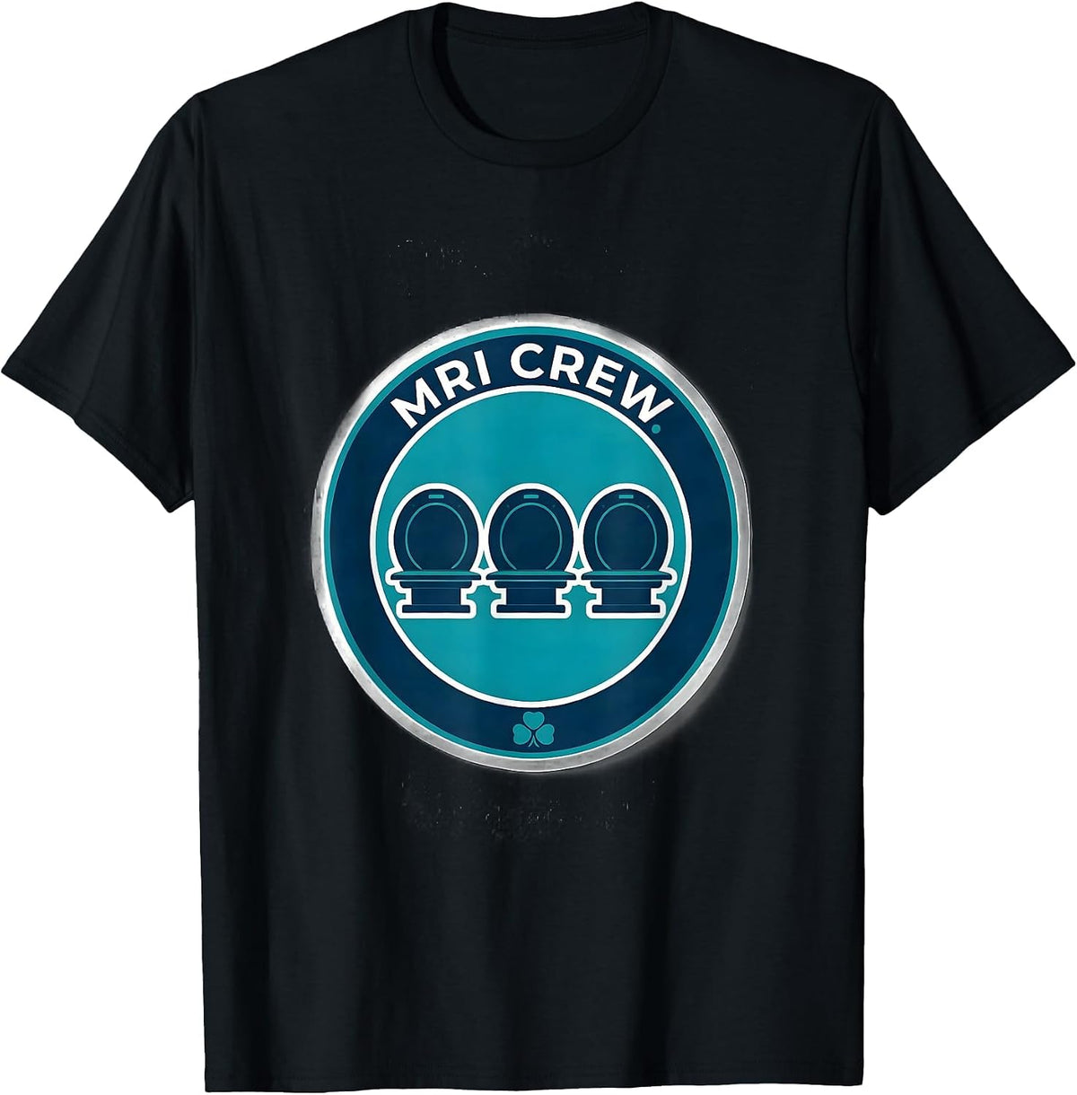 Men's MRI Crew Radiology Tech Rad Tech Work Pride T-Shirt - Black
