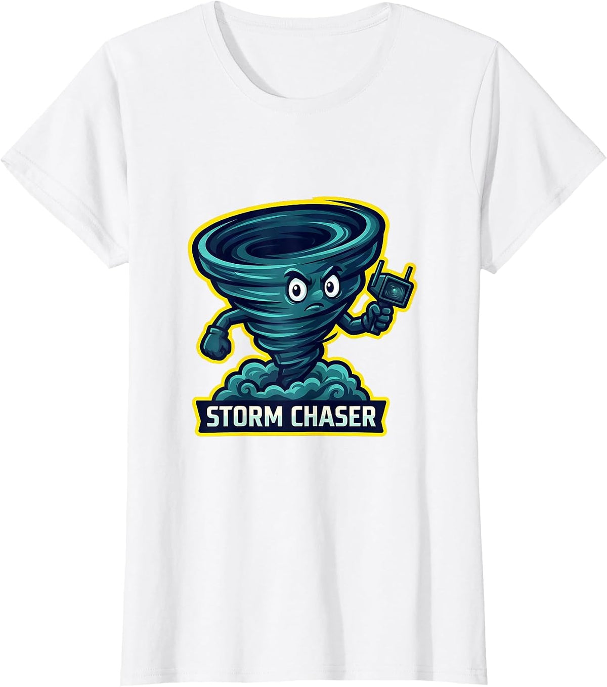 Storm Chaser Meteorology Enthusiast Weather Hobbyist T-Shirt - White