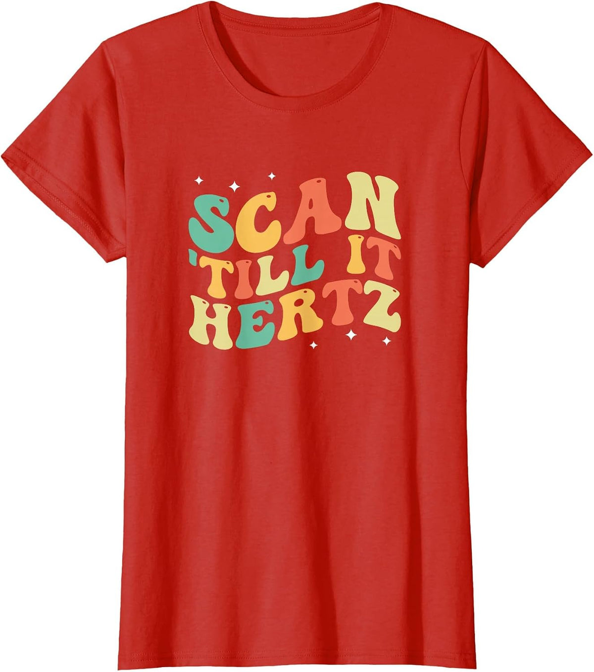 Funny Ultrasound Tech Ultrasound Technology T-Shirt - Red