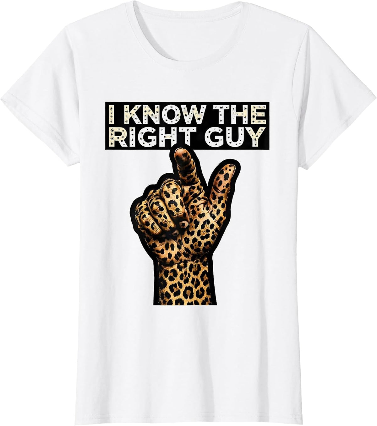 I Cant But I Know A Guy Connector Design T-Shirt - White