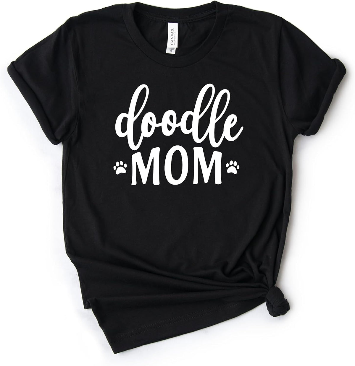 Doodle Mama Shirt, Doodle Mom Tee, Labradoodle Gift, Golden Labradoodle Goldendoodle, Bella Canvas® Soft-Feel Unisex Tee -