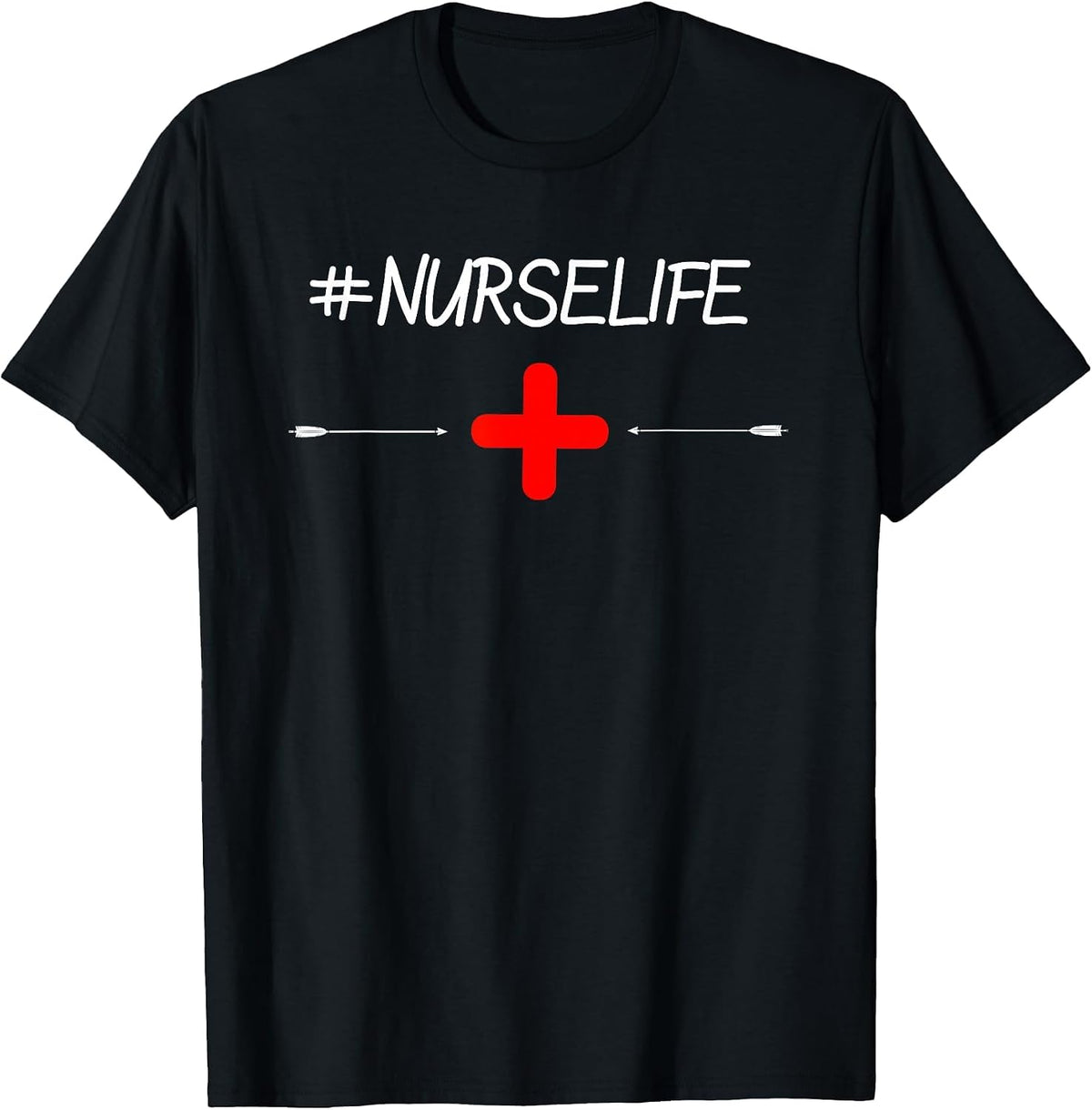 #Nurselife Nurse Life Nursing LPN RN Tshirt T-Shirt - Black
