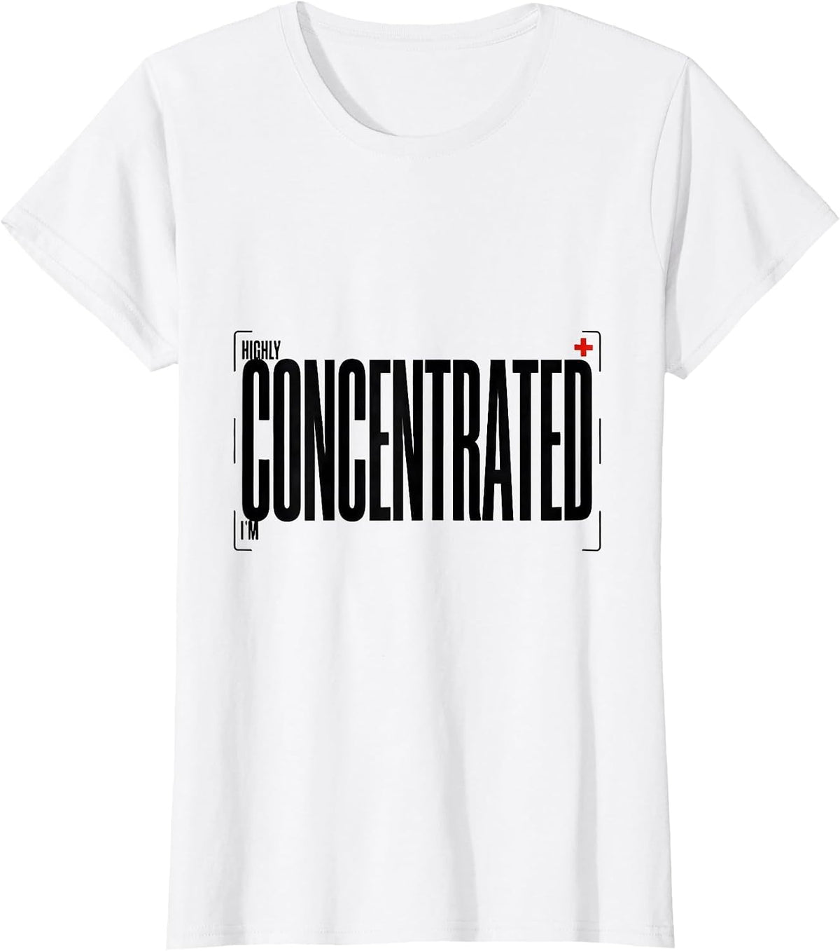 I'm Highly Concentrated Funny Science Chemistry Nerd Humor T-Shirt - White