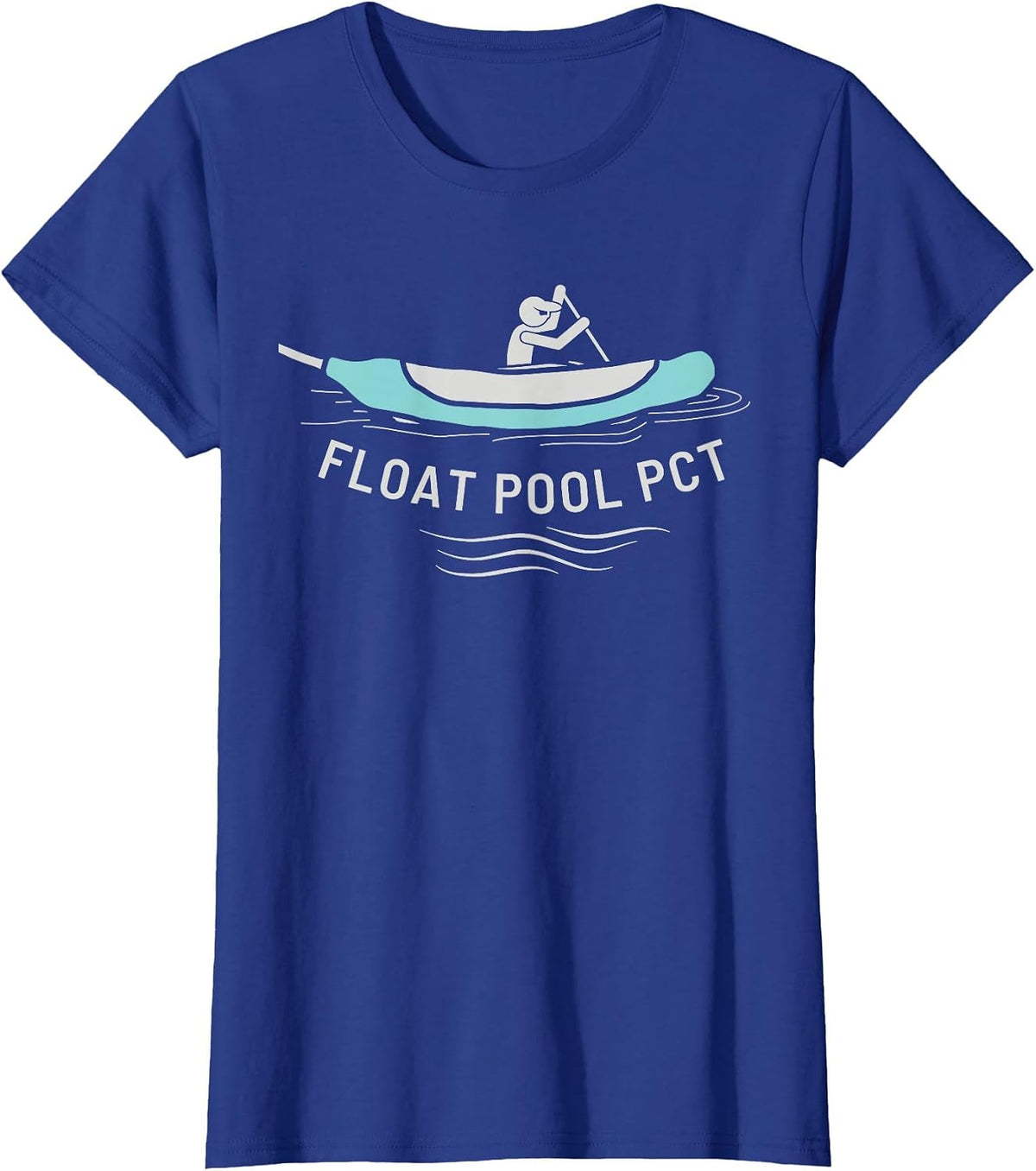 Float Pool PCT Patient Care Tech Healthcare Worker Nurse T-Shirt - Royal Blue