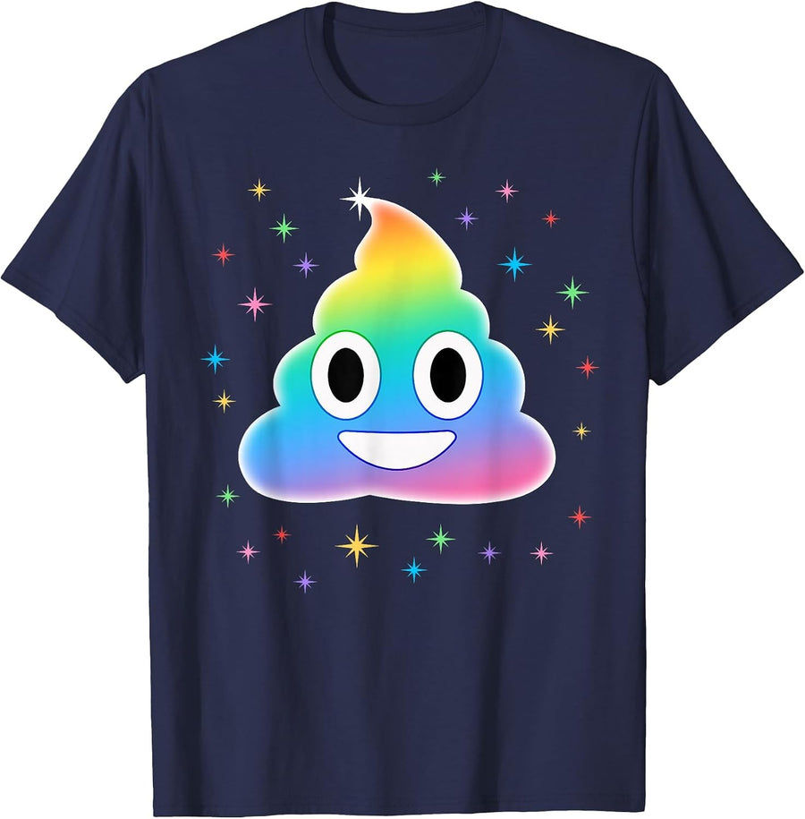 Unicorn Poop T-Shirt - Navy Blue
