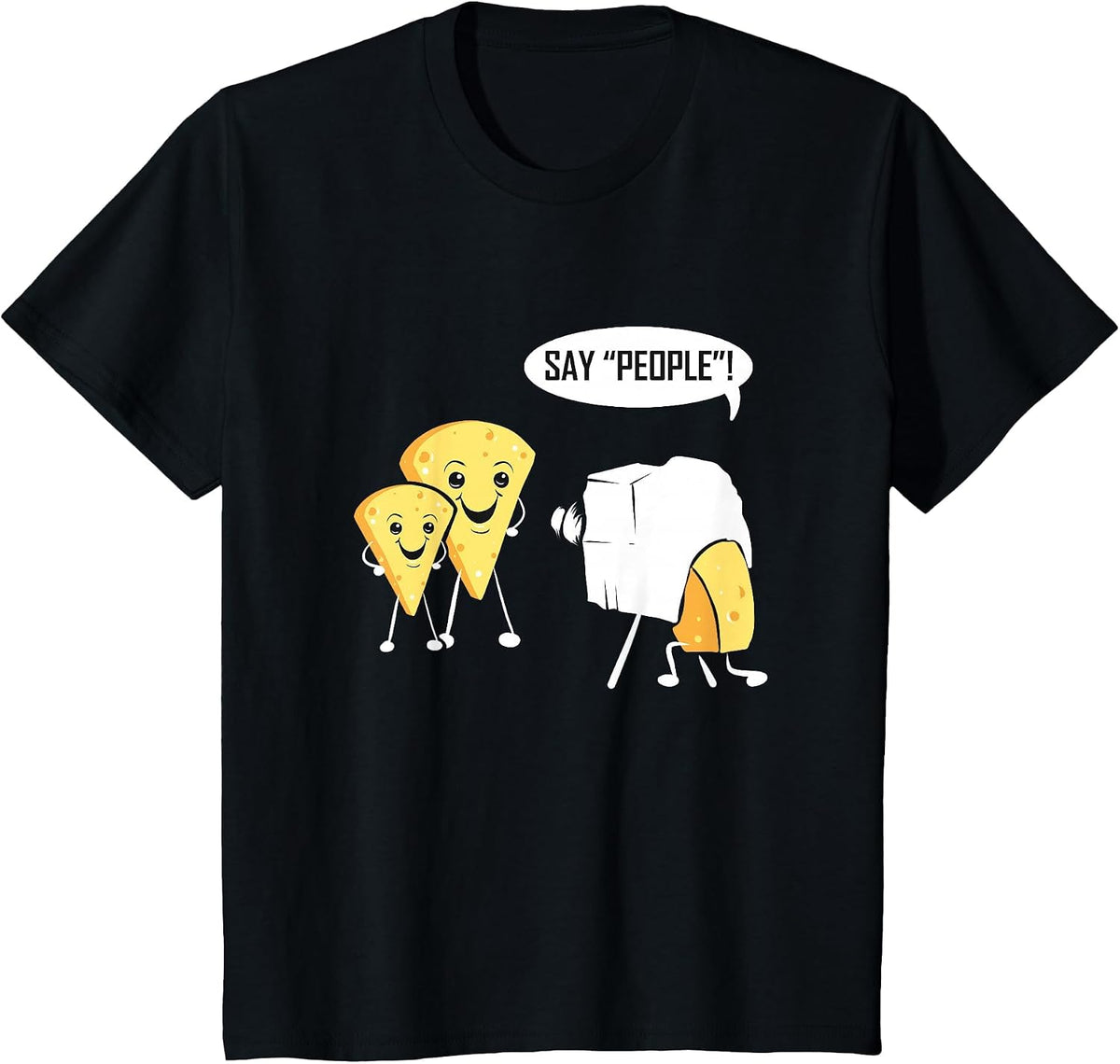 Photography Cheese Funny for Photographer Photo Camera T-Shirt, Youth, Black, Large - As Pictured