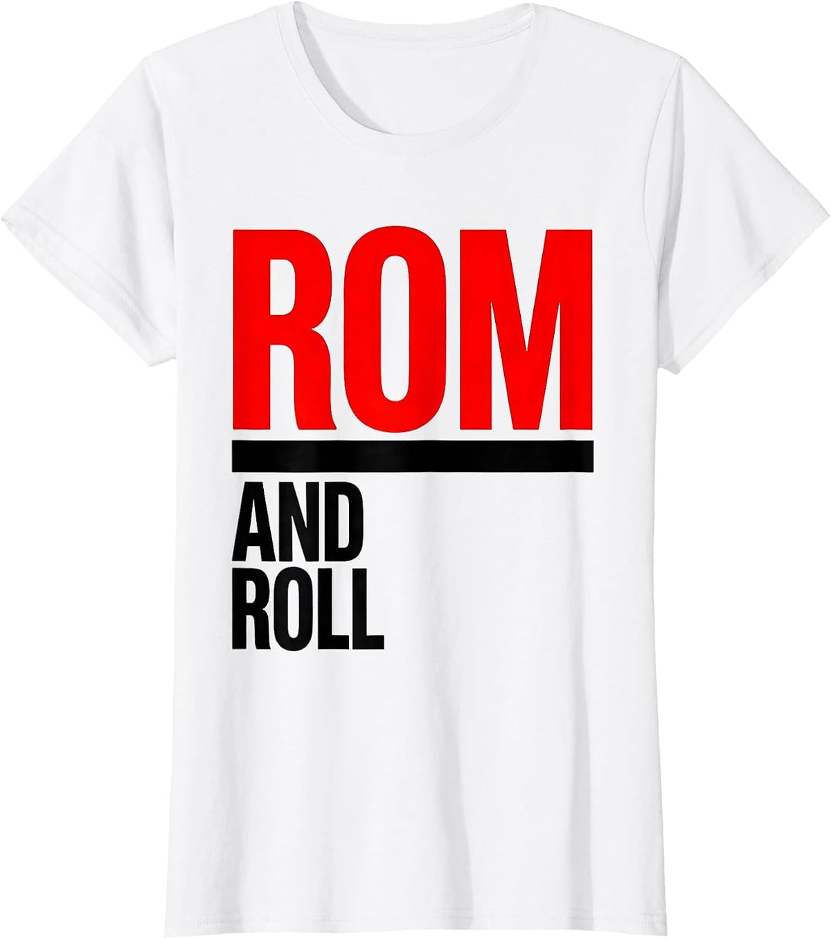 ROM And Roll Minimalist Physical Therapist OT Gift T-Shirt - White