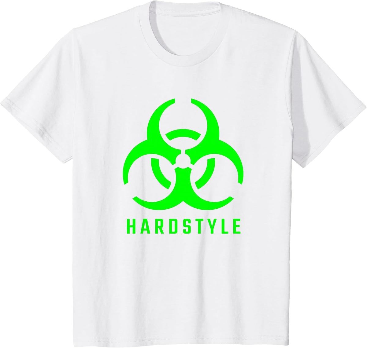 Hardstyle Shirt Biohazard Merchandise for Men, Women T-Shirt - White