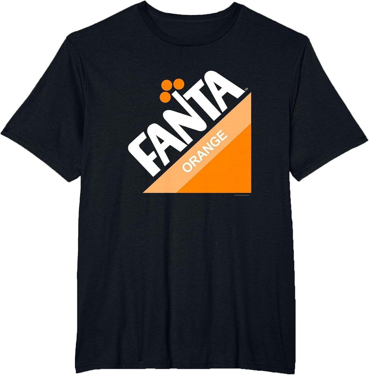 Fanta Orange Soda Retro Classic Soft Drink T-Shirt - Black