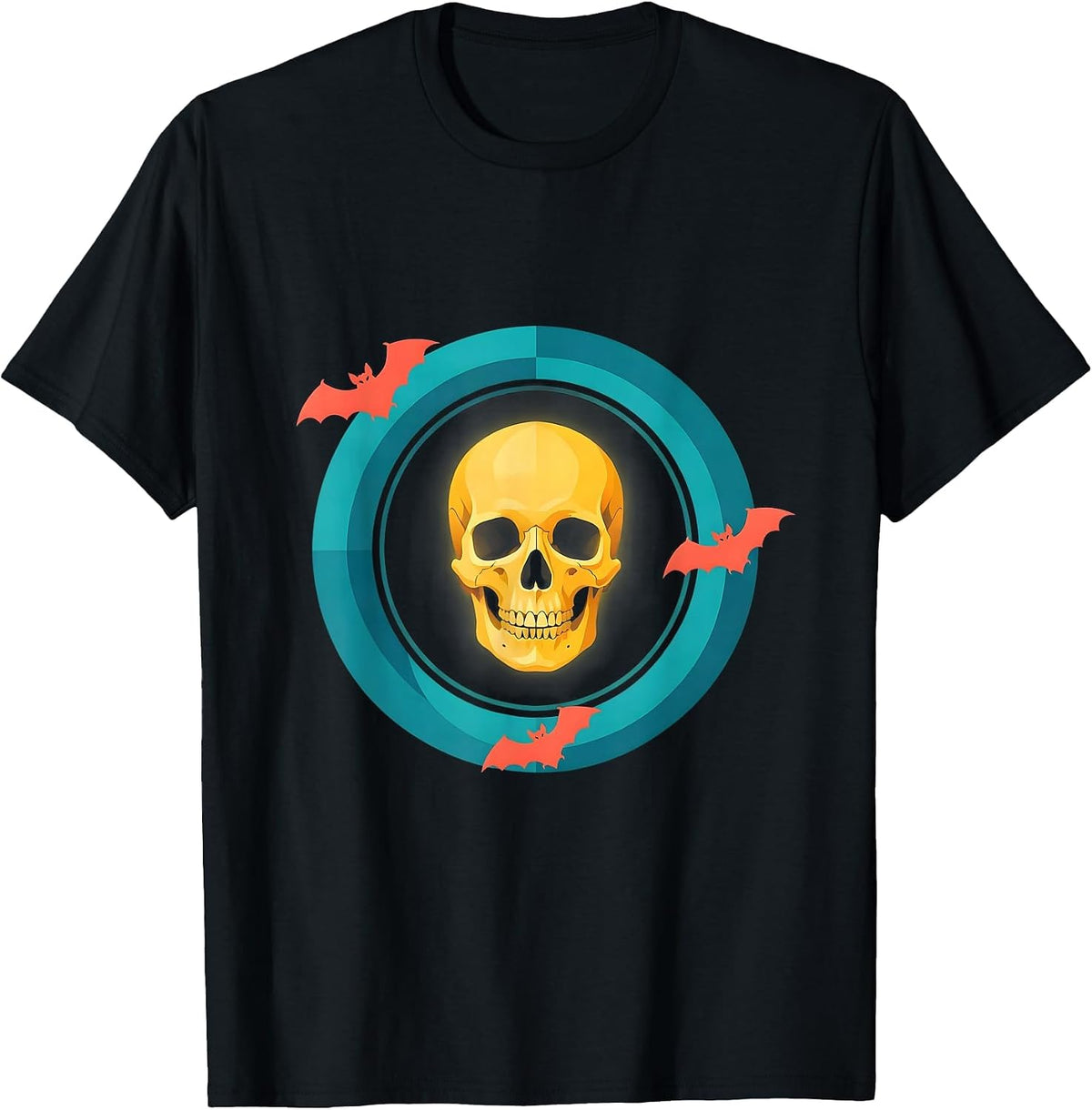 Men's MRI Skull Halloween Radiology Tech Humor T-Shirt - Black
