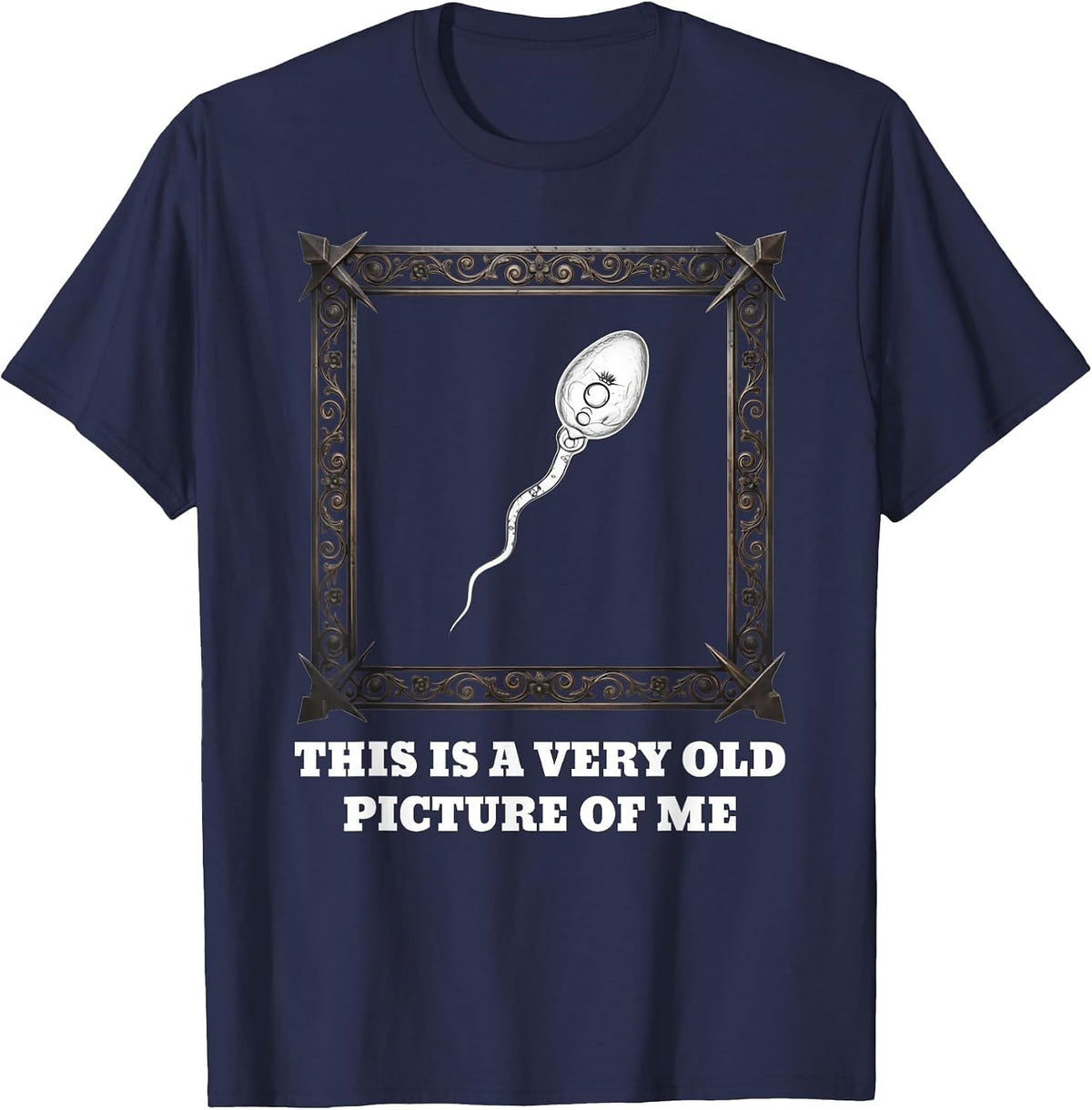 This is a Very Old Picture of Me T-Shirt - Navy Blue
