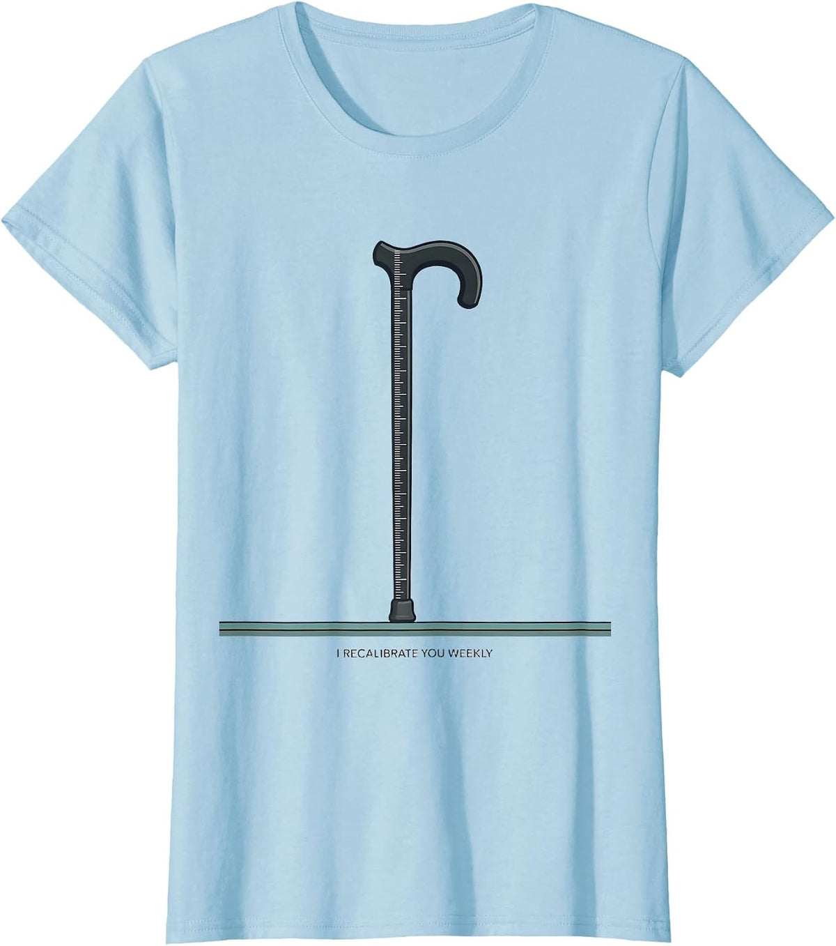 I Recalibrate You Weekly Funny Physical Therapist Massage T-Shirt - Baby Blue
