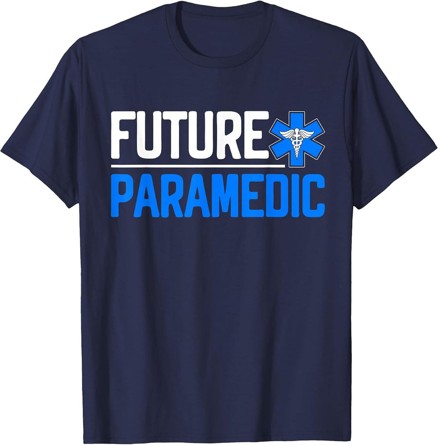 Future Paramedic T-Shirt - Navy Blue