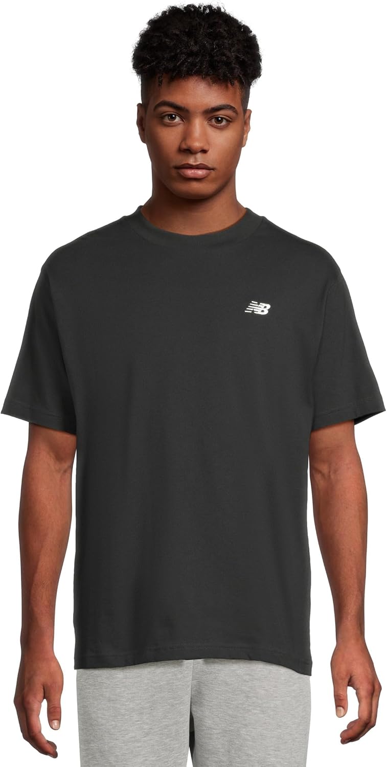 New Balance Men's Sport Essentials Cotton T-Shirt - Black