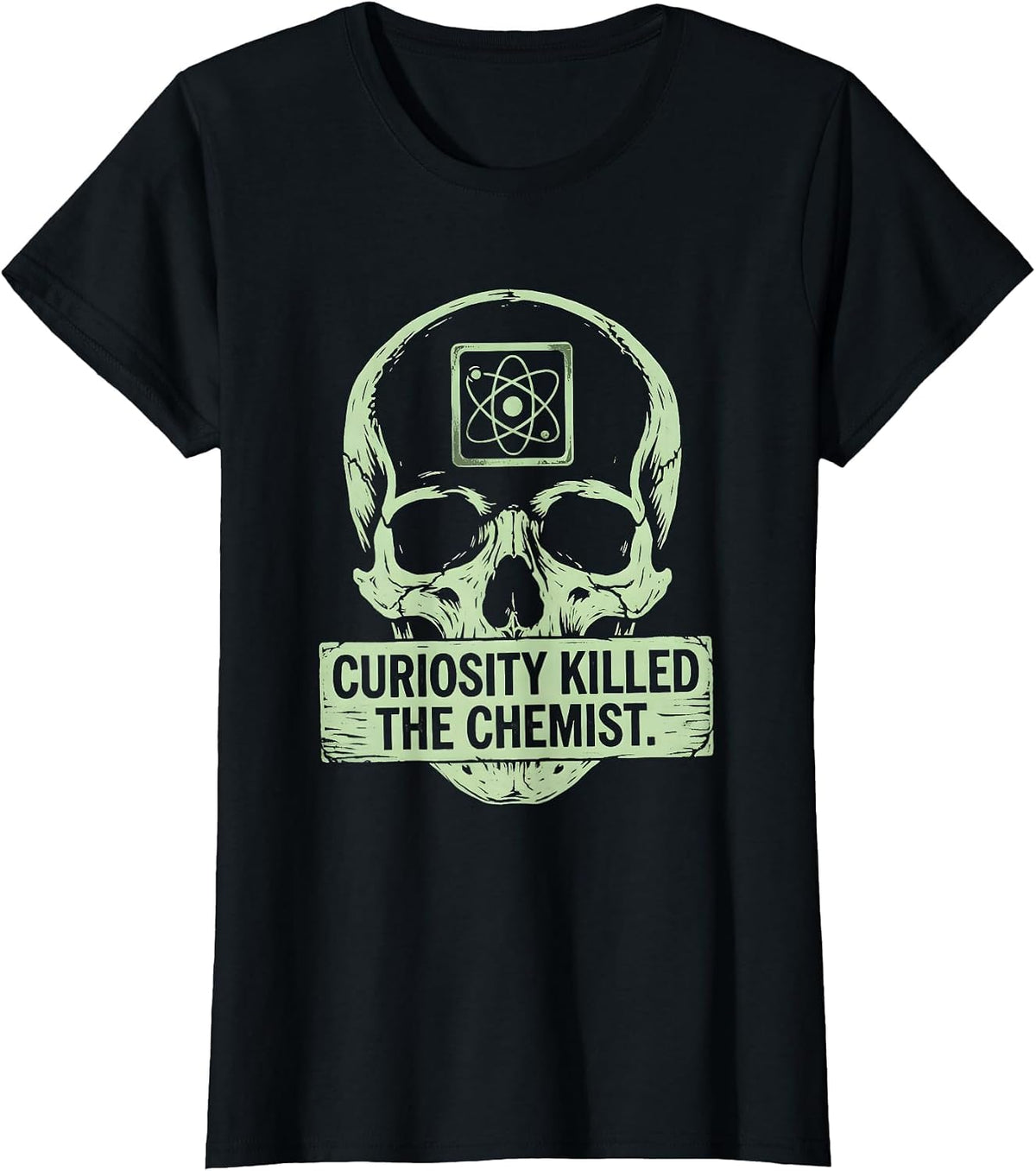 Can I Lick It Periodic Table Chemist Design T-Shirt - Black