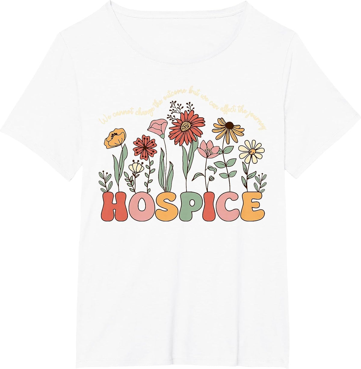 Hospice Nurses Social Worker Palliative Care Hospice Aide T-Shirt - White