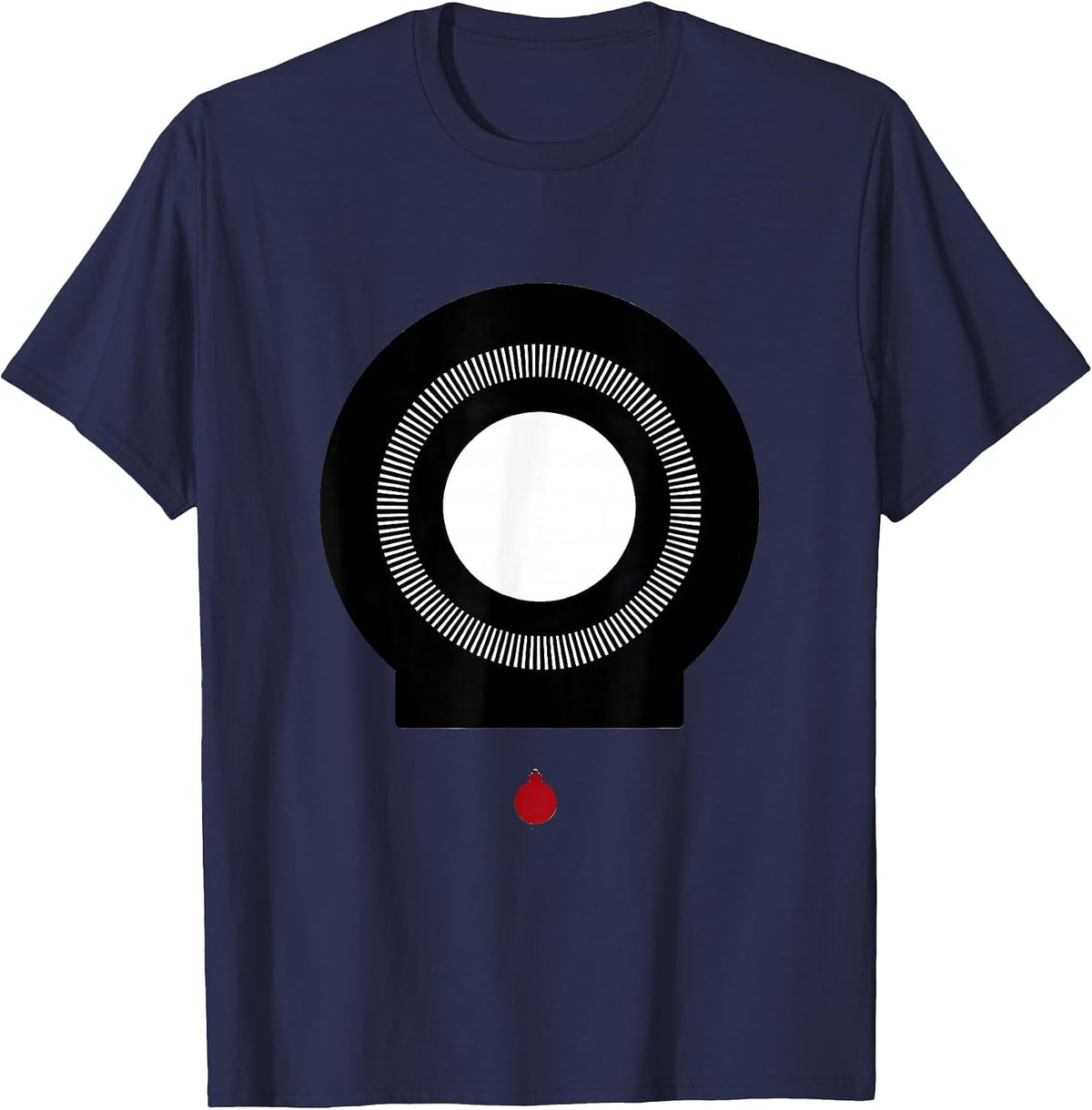 Men's CT Scan Ring Radiology Tech Christmas Humor T-Shirt - Navy Blue
