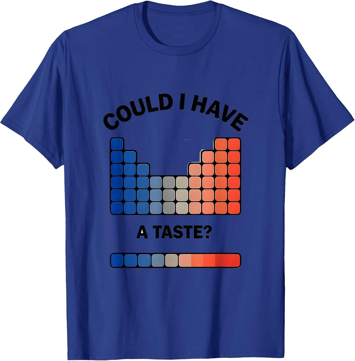 Could I Have A Taste Funny Periodic Table Chemistry Teacher T-Shirt - Royal Blue