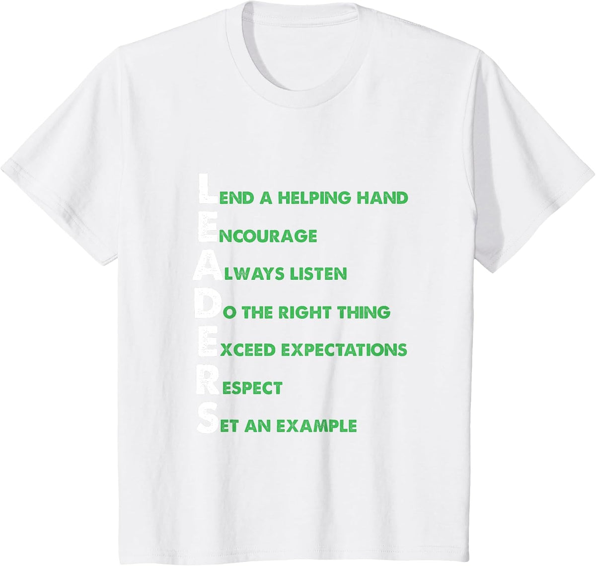 Boss Team Lead Manager Leadership Group Leaders Meaning T-Shirt - White